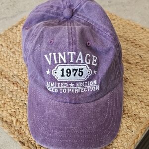 Purple Vintage 1975 Cap
